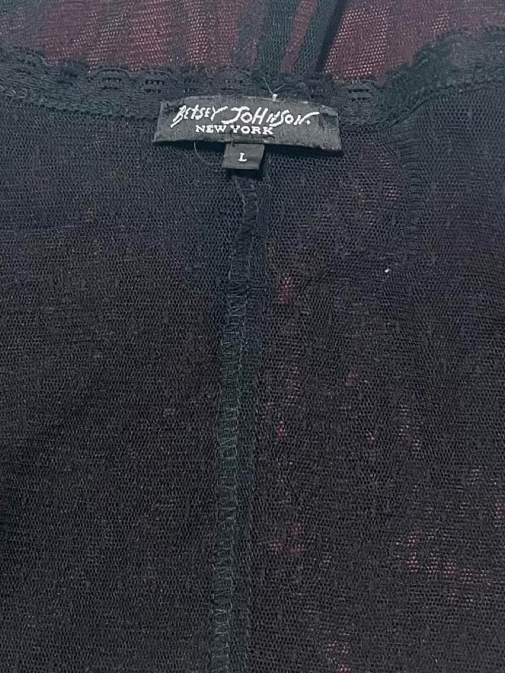 Top vintage Betsey Johnson size L - Picture 2 of 6